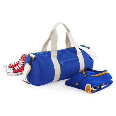 BagBase BG140 urheilukassi - kuninkaansininen (Bright Royal) / luonnonvalkoinen (Off White) (2)
