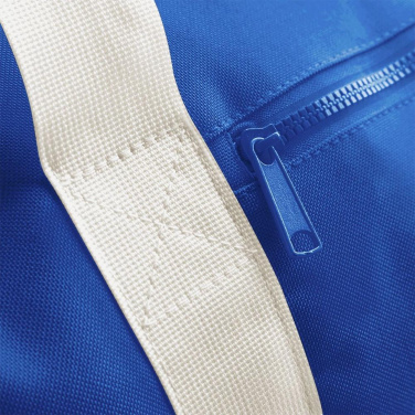 BagBase BG140 urheilukassi - kuninkaansininen (Bright Royal) / luonnonvalkoinen (Off White) (4)