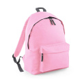 BagBase BG125 reppu, vaaleanpunainen (Classic Pink) / grafiitinharmaa