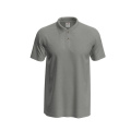 Stedman ST3000 miesten pikeepaita, 170 g/m², harmaa meleeraus (Grey Heather)