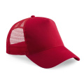 Beechfield B640 verkkolippalakki, punainen (Classic Red) / punainen (Classic Red)