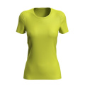 Stedman ST8100 naisten urheilu-T-paita, 140 g/m², keltainen (Cyber Yellow)