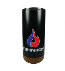 Mug isotherme en acier inoxydable avec logo Tehnik24