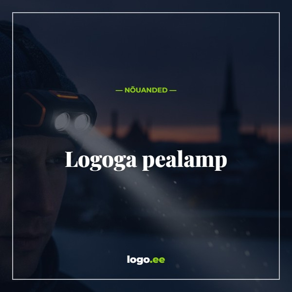 Lampe frontale personnalisée : un cadeau pratique et visible pendant la saison sombre en Estonie