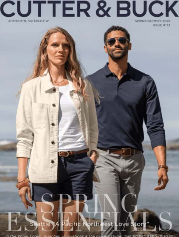 Cutter & Buck 2026 – catalogue de vêtements