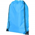 Sac à cordon premium 5 l Oriole, bleu Process