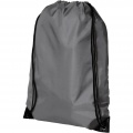 Sac à cordon premium 5 l Oriole, gris