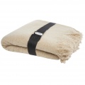 Plaid en RPET certifié GRS Ivy, beige