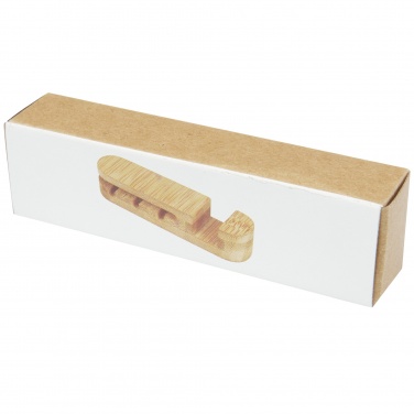 Organisateur de câbles en bambou Edulis  — vue de détail 3, beige