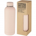Bouteille 500 ml à isolation sous vide avec couche de cuivre Spring, rose poudré clair
