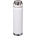 Bouteille de sport 650 ml à isolation sous vide avec couche de cuivre Thor, blanc