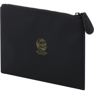 Pochette Turner  avec logo — vue de détail 4, noir uni