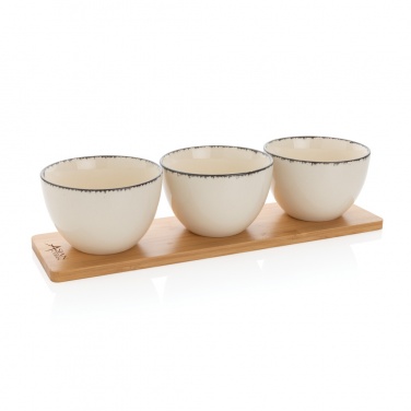 Ensemble de 3 bols Ukiyo avec plateau en bambou, avec logo (2)