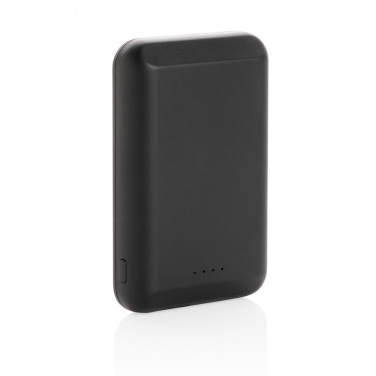 Batterie externe magnétique de 5000 mAh avec charge sans fil de 5 W — vue de détail (1)