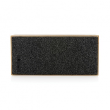 Enceinte sans fil Wynn de 20 W en bambou — vue de détail (4)