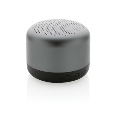 Enceinte sans fil Terra de 5 W en aluminium recyclé RCS — vue de détail (1)