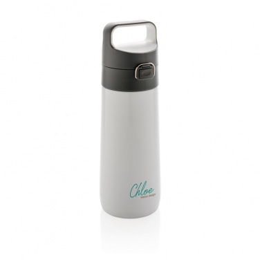 Gourde isotherme sous vide Hydrate, étanche et verrouillable, avec logo