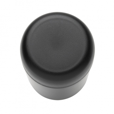 Gobelet isotherme sous vide Brew en acier inoxydable recyclé certifié RCS — vue de détail, noir