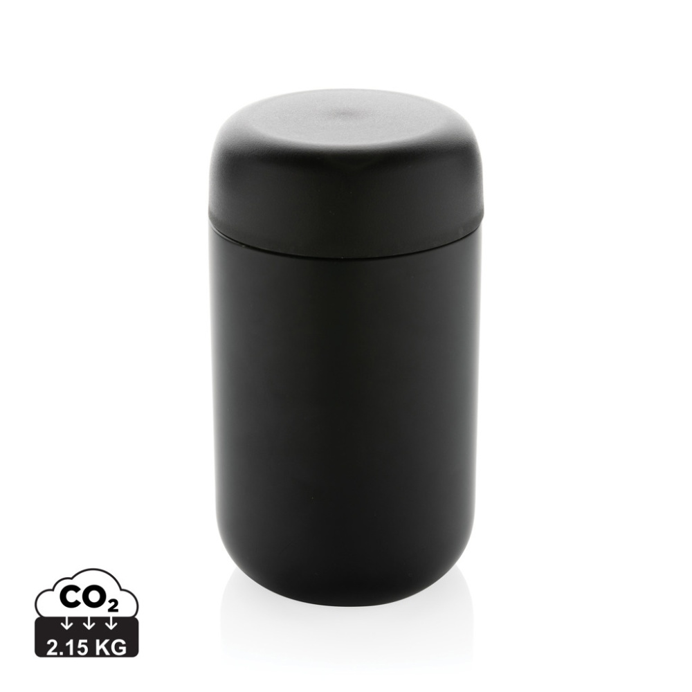 Gobelet isotherme sous vide Brew en acier inoxydable recyclé certifié RCS — noir — image du produit