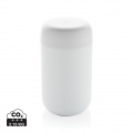 Gobelet isotherme sous vide Brew en acier inoxydable recyclé certifié RCS, blanc