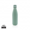 Gourde isotherme sous vide unie en acier inoxydable 500 ml, vert