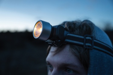 Lampe frontale Everest — photo de mise en situation, argenté (1)