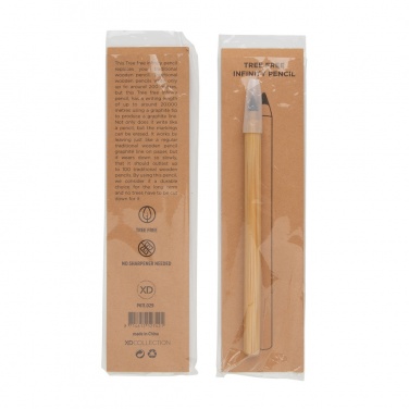 Crayon à pointe éternelle sans bois — image du produit, marron