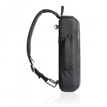 Sac à dos et porte-documents antivol Bobby Bizz 2.0 — vue de détail, noir (1)