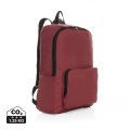 Sac à dos classique pliable Dillon AWARE™ en RPET, rouge