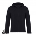 Veste softshell Iqoniq Makalu pour femme en polyester recyclé, noir