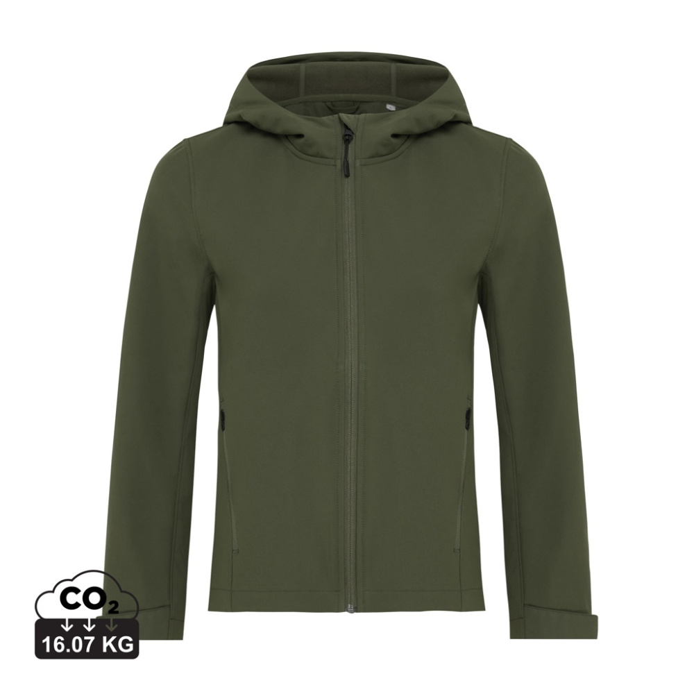 Veste softshell Iqoniq Makalu pour femme en polyester recyclé — kaki — XXS — image du produit
