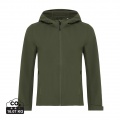 Veste softshell Iqoniq Makalu pour femme en polyester recyclé, kaki