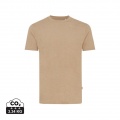 Tee-shirt non teint Iqoniq Manuel en coton recyclé, marron chiné