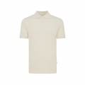 Polo piqué Iqoniq Yosemite en coton recyclé, naturel brut