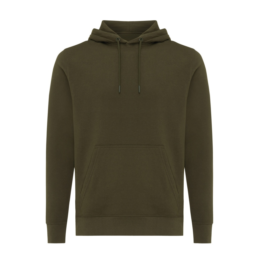 Sweat à capuche léger Iqoniq Rila en coton recyclé — kaki — XXS — image du produit