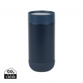 Mug isotherme VINGA Erie 350 ml en acier inoxydable recyclé, bleu marine