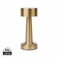 Lampe de table VINGA Maris en ABS recyclé RCS, doré