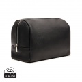 Trousse de toilette VINGA Bermond en PU recyclé RCS, noir