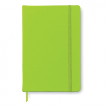 Carnet A5 de 96 feuilles vierges — vert citron — variante de couleur