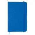 Carnet A6, 96 feuilles lignées, bleu royal