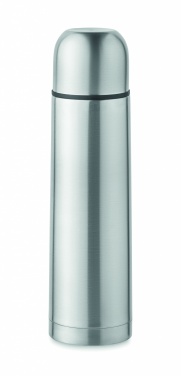 Bouteille à double paroi de 500 ml — argenté mat — variante de couleur