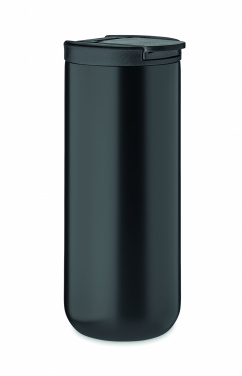 Bouteille à double paroi de 330 ml — noir — variante de couleur