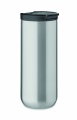 Bouteille à double paroi de 330 ml, argenté mat