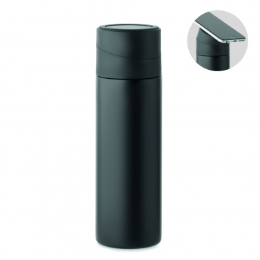 Bouteille à double paroi de 420 ml — noir — variante de couleur