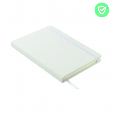 Carnet A5 antibactérien — blanc — variante de couleur