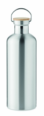 Bouteille à double paroi 1,5 l — argenté mat — variante de couleur
