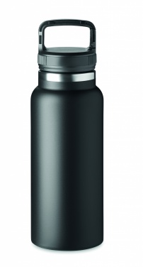 Bouteille à double paroi 970 ml — noir — vue de détail 2