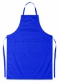 Tablier de cuisine réglable, bleu