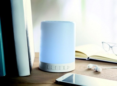 Enceinte sans fil avec éclairage tactile — vue de détail 6, blanc
