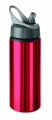 Bouteille en aluminium 600 ml, rouge